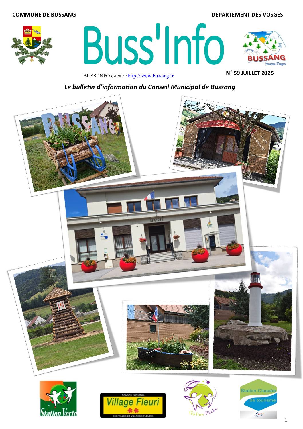 Buss’info : le bulletin municipal de Bussang